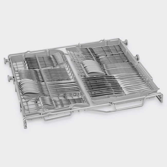 Smeg - Zmywarka do Naczyń, 60 Cm, 50S, Biały 50's Style Stfabwh3 Biały (Chromowany Uchwyt).