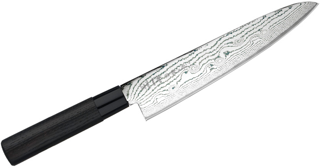 Tojiro Shippu Black VG-10 Nóż Szefa Kuchni 63 Warstwy 21cm