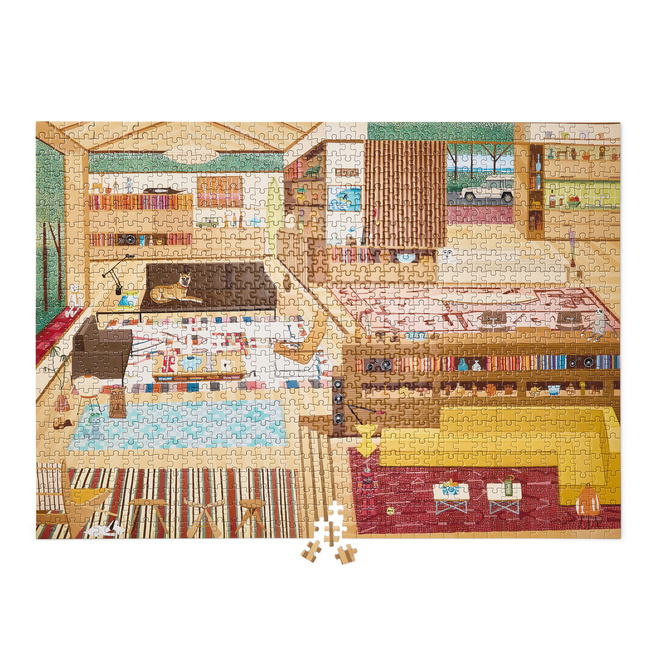 puzzle książkowe do układania 1000 elementów part and whole - Printworks