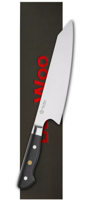 Dan Woo Nóż Szefa Kuchni Kiritsuke DC53 63HRC, Ostrze 21 cm