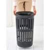 Kosz na pranie Brabantia Collect-It 55 L z pokrywą Quick-Drop, czarny