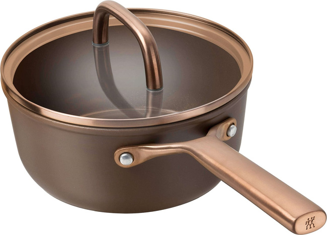 Milano Rondel 1h z pokrywką 18 cm brązowy - Zwilling