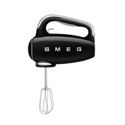 Smeg - Mikser Ręczny, Czarny 50's Style Hmf01bleu Czarny