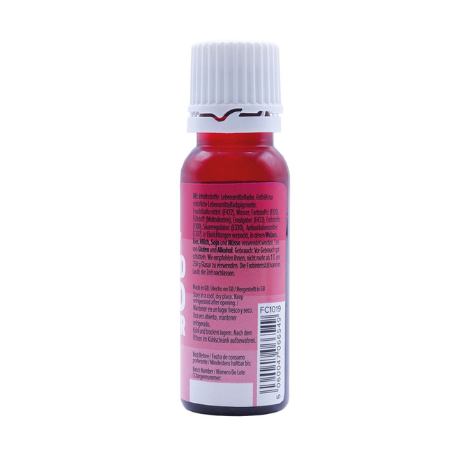 Pme Naturalny barwnik spożywczy w płynie 25 ml różowy