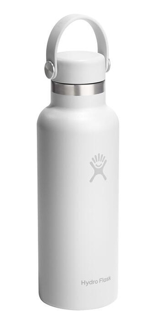 Butelka termiczna Hydro Flask Standard Mouth 18 oz (532 ml) z nakrętką Flex Cap, biała