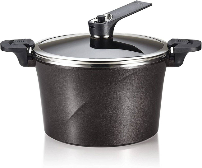 HAPPYCALL Garnek Próżniowy Vacuum Pot 28 cm / 9 L brązowy