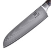 Shiori - 3-Set Chairo Shōto + Santoku + Sifu - zestaw trzech noży ze stali Damasceńskiej