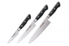 Samura Pro-S Zestaw 3 noży kuchennych Aus-8 (20cm, 11.5cm, 8.8cm)