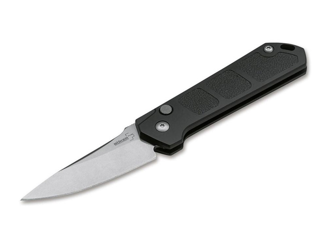 Nóż składany Boker Plus Kihon Auto Stonewash 8 cm