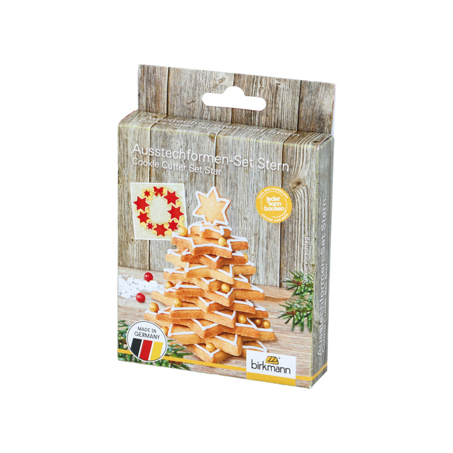 Foremki gwiazdki 9-8-7-6-5-2,5 cm 