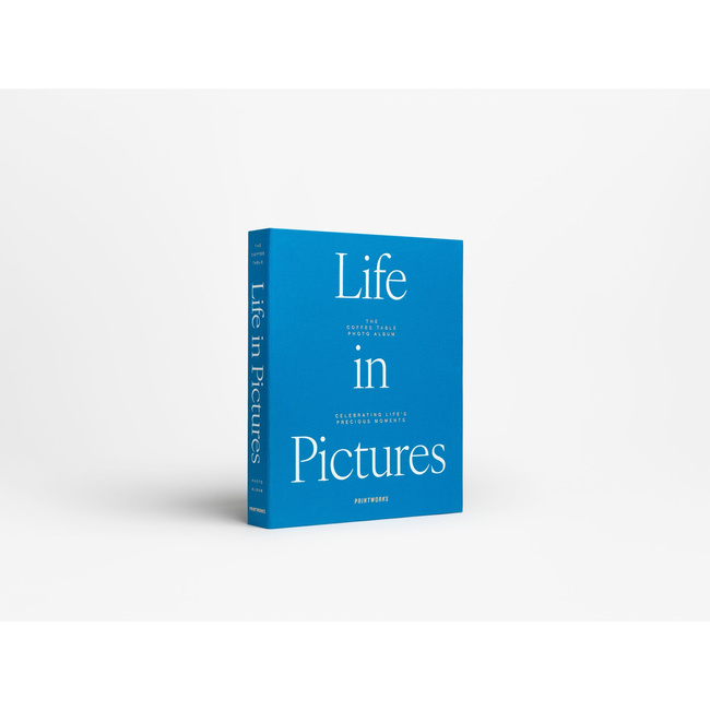 Album na zdjęcia Printworks Life in Pictures L, niebieski, 60 stron 28 x 21 cm