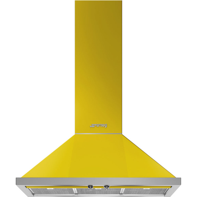 Smeg - Okap Kuchenny, Portofino Portofino Kpf9Yw Żółty