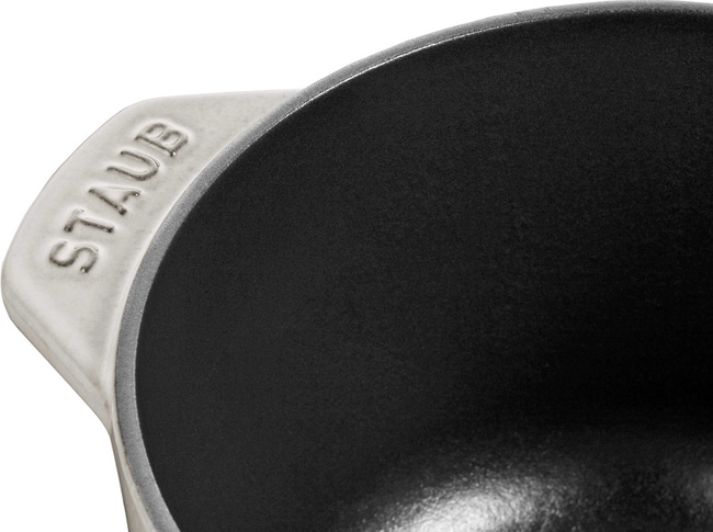 Garnek żeliwny Staub La Cocotte okrągły 16 cm, 1,75 l, truflowy