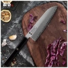 Nóż Santoku Konoll Silver Dyeing Hap-40 18 cm