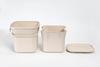 Plastia Kosz Na Bioodpady Z Wkładem 6 Ltr - Kremowy