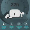 Extralink Lifestyle HarmonySound V1.0 | Bezprzewodowe słuchawki douszne | Bluetooth 5.3, IPX4