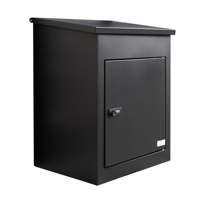 EXTRALINK LockStar Skrzynka na Paczki Stalowa 44x34x55 cm Solidna Zabezpieczająca