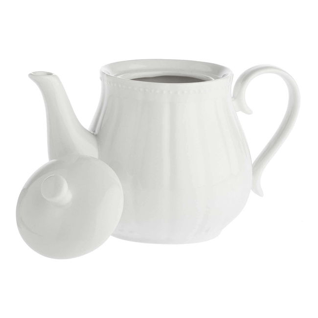 Ducale Imbryk do herbaty 1.25 Ltr - La Porcellana Bianca