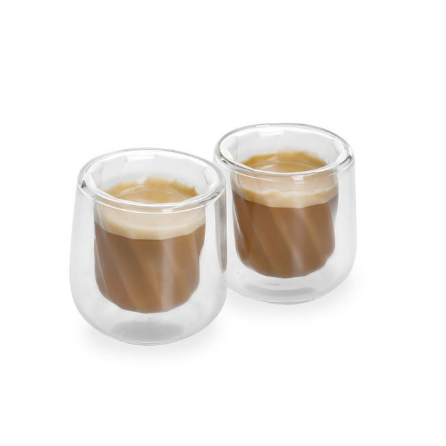 Szklanki do kawy cortado z podwójną ścianką 135 ml - La Cafetiere