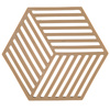 Podkładka pod naczynia Zone Denmark Hexagon, silikonowa, Camel