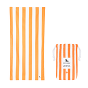 Ręcznik plażowy, Szybkoschnący - Ipanema Orange L 160X90Cm - Dock & Bay