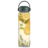 Szklana butelka na wodę Fuori 540 ml zielona 30275 - Vialli Design