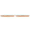 Talerze porcelanowe Villa Collection Fjord 21 cm, kremowe, 2 sztuki