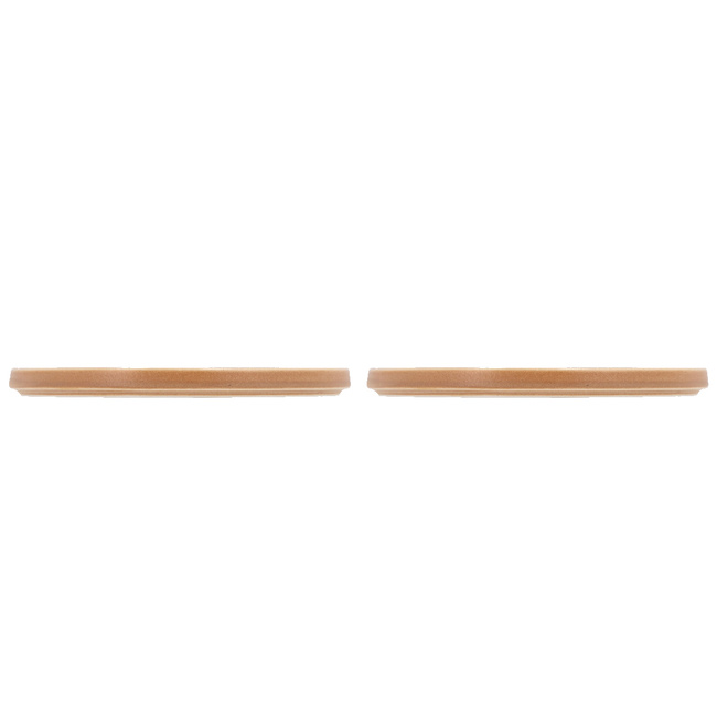 Talerze porcelanowe Villa Collection Fjord 21 cm, kremowe, 2 sztuki