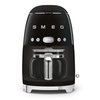 Smeg - Ekspres przelewowy, czarny 50's Style DCF02BLEU Czarny