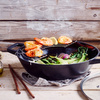 Wok żeliwny z pokrywką 30cm Nori - Beka