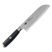 Nóż Santoku Fissman Yagu Mitsuyoshi 17 cm, damast z rdzeniem VG-10