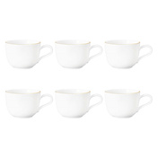Liberty Goldline Zestaw 6 Filiżanek Do Kawy 260 Ml - Seltmann Weiden