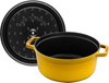 La Cocotte Garnek Żeliwny Okrągły 6.7 Ltr Cytrynowy - Staub