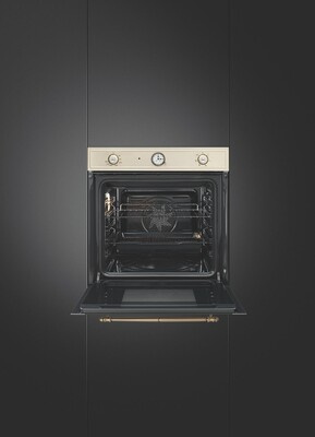 Smeg - Piekarnik, 60 cm, Cortina, SF67C1PO CORTINA - kremowy