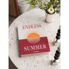 Album na zdjęcia Printworks Endless Summer XL, bordowy, białe karty, 60 stron