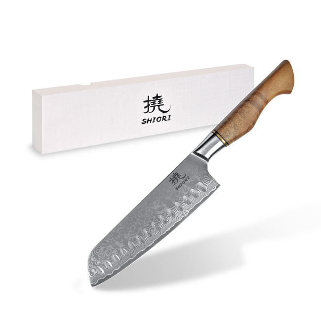 Shiori - Santoku by Jakub Suchta - Uniwersalny, Wielozadaniowy Nóż Szefa Kuchni