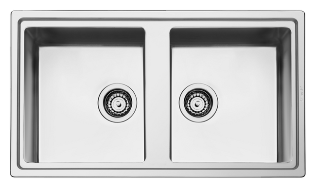 Smeg - Zlewozmywak Ze Stali Nierdzewnej Mira Ldr862-2 Stal Nierdzewna.