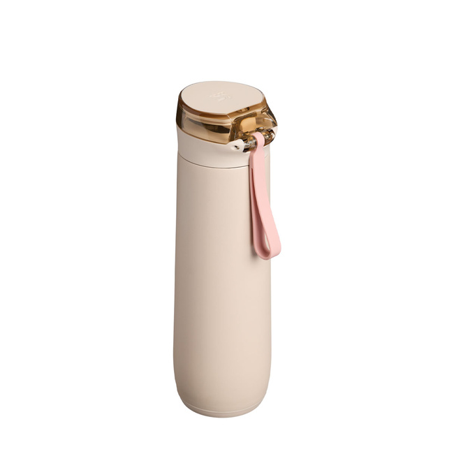 Butelka termiczna Stanley FlowState Spring Bottle 0,59 l ze słomką, Champagne