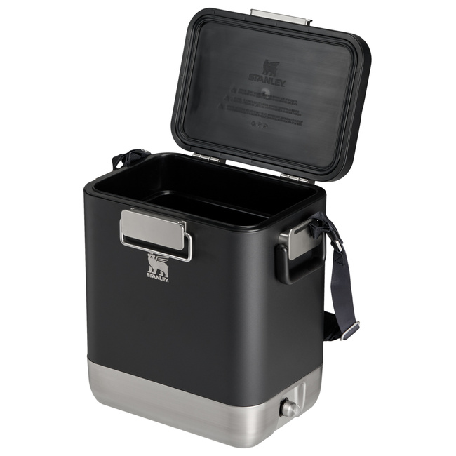Stalowe lodówki turystyczne The Lifted Spirits Steel Cooler 24,6L Black