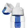 Butelka filtrująca SOLID 0,7 l szafirowa + filtr węglowy - Dafi