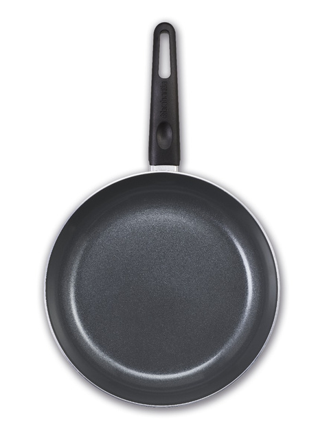 Patelnia Brabantia Indu+ Recycled 28 cm 101703, duża, z podpórką pod kciuk