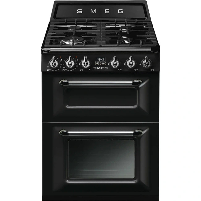 Smeg - Kuchnia wolnost. 60cm Victoria TR62BL - czarny