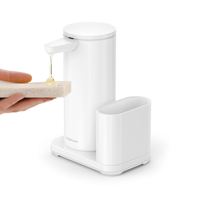 Dozownik bezdotykowy Simplehuman 414 ml biały