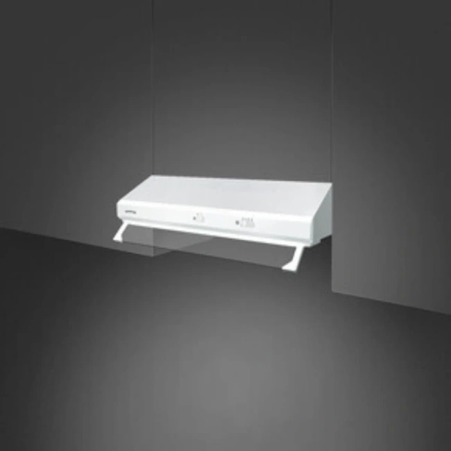 Smeg - Okap kuchenny, 60 cm, UNIVERSAL - biały