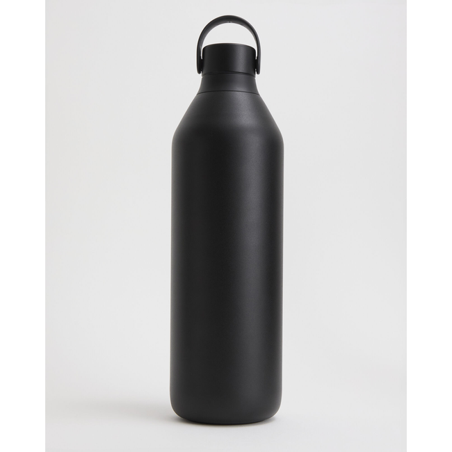 Butelka termiczna Chilly's Series 3 1000 ml, czarna, stal nierdzewna
