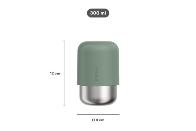 Kubek To Go na kawę Mepal Ellipse 300 ml, szałwiowy Nordic Sage