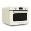 Smeg - Piekarnik nablatowy z funkcją pary (100%) COF01CREU 50's Style - kremowy
