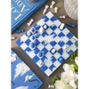 Szachy Printworks Chess Clouds, drewniane figury, plansza z akrylem, wzór chmur