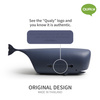 Pojemnik na reklamówki Moby Whale niebieski - Qualy