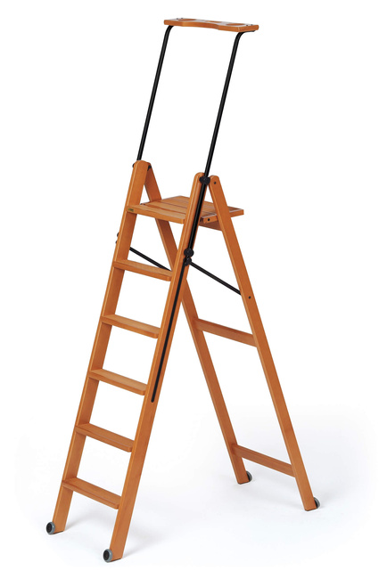 Arredamenti Tuscania 6 Drabina - 206 x 50 cm, brązowy